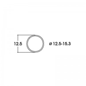 Roco 40074 Anelli di aderenza diametro 12,5 15,3 mm