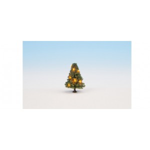 Noch 22111 Albero di Natale illuminato con 10 led