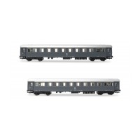 HR4368 Set di 2 carrozze “1946” FS grigio ardesia Ep. III-IV